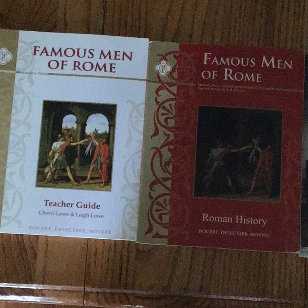 Memoria Press Famous Men of Rome Books